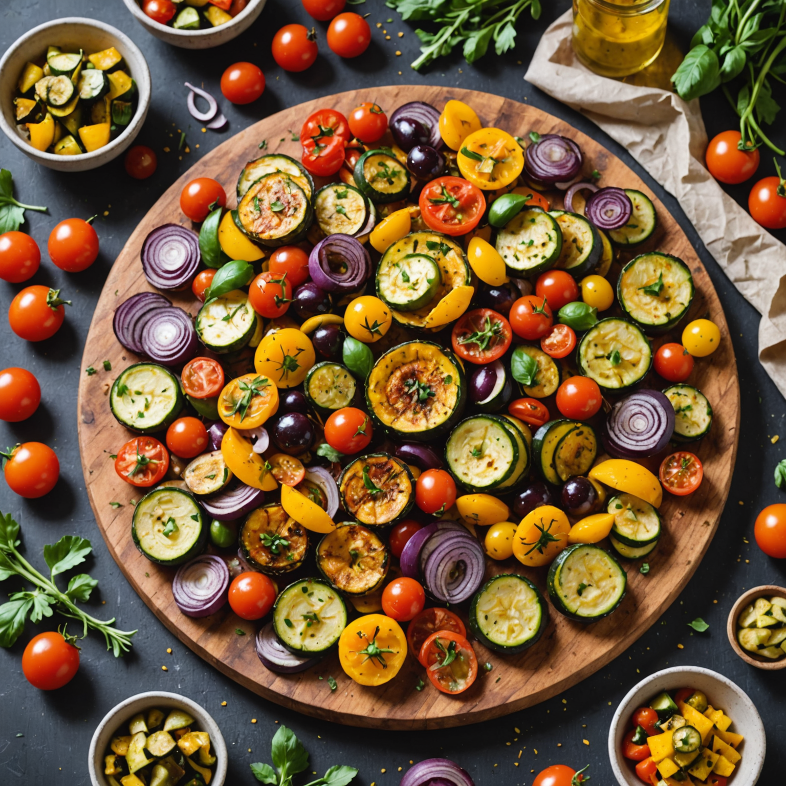 International Rustic Vegetable Bake