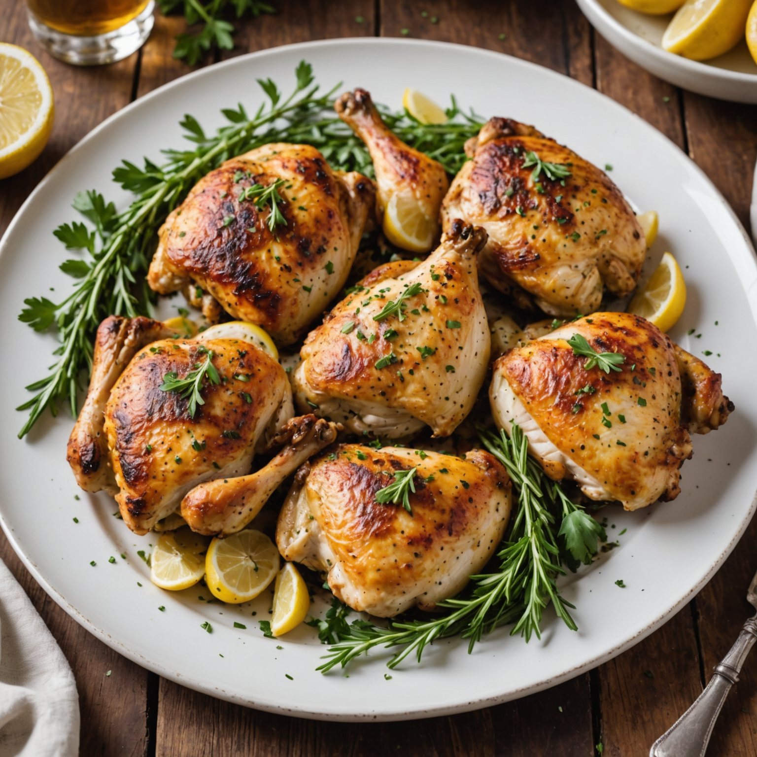 International Herb-Roasted Chicken