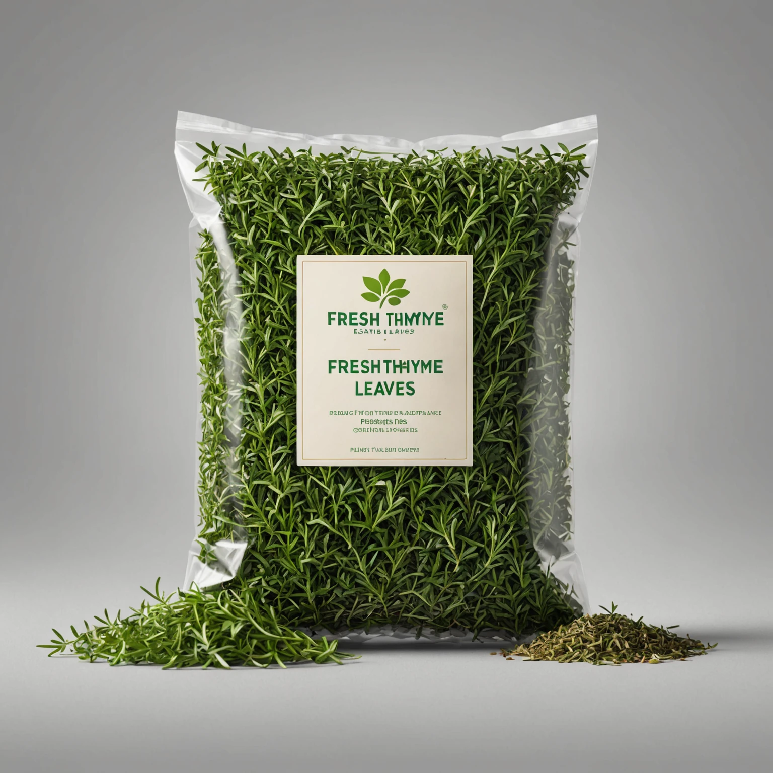 Fresh Thyme Leaves recommended for Air Fryer Herbed Lemon Garlic Cod Fillets