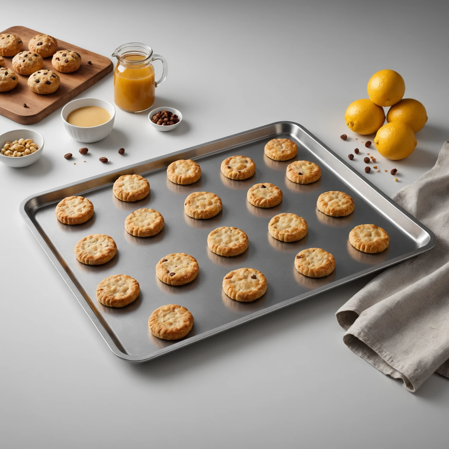 Baking Sheet recommended for Air Fryer Holiday Glazed Ham and Cheese Puff Pastry Bites