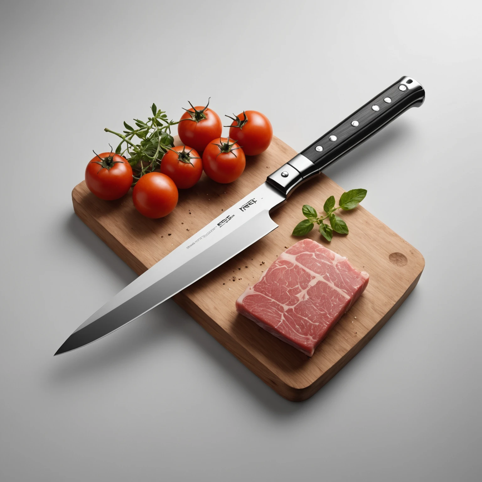 Knife recommended for Air Fryer Crispy Baked Polenta Cakes with Roasted Red Pepper Sauce