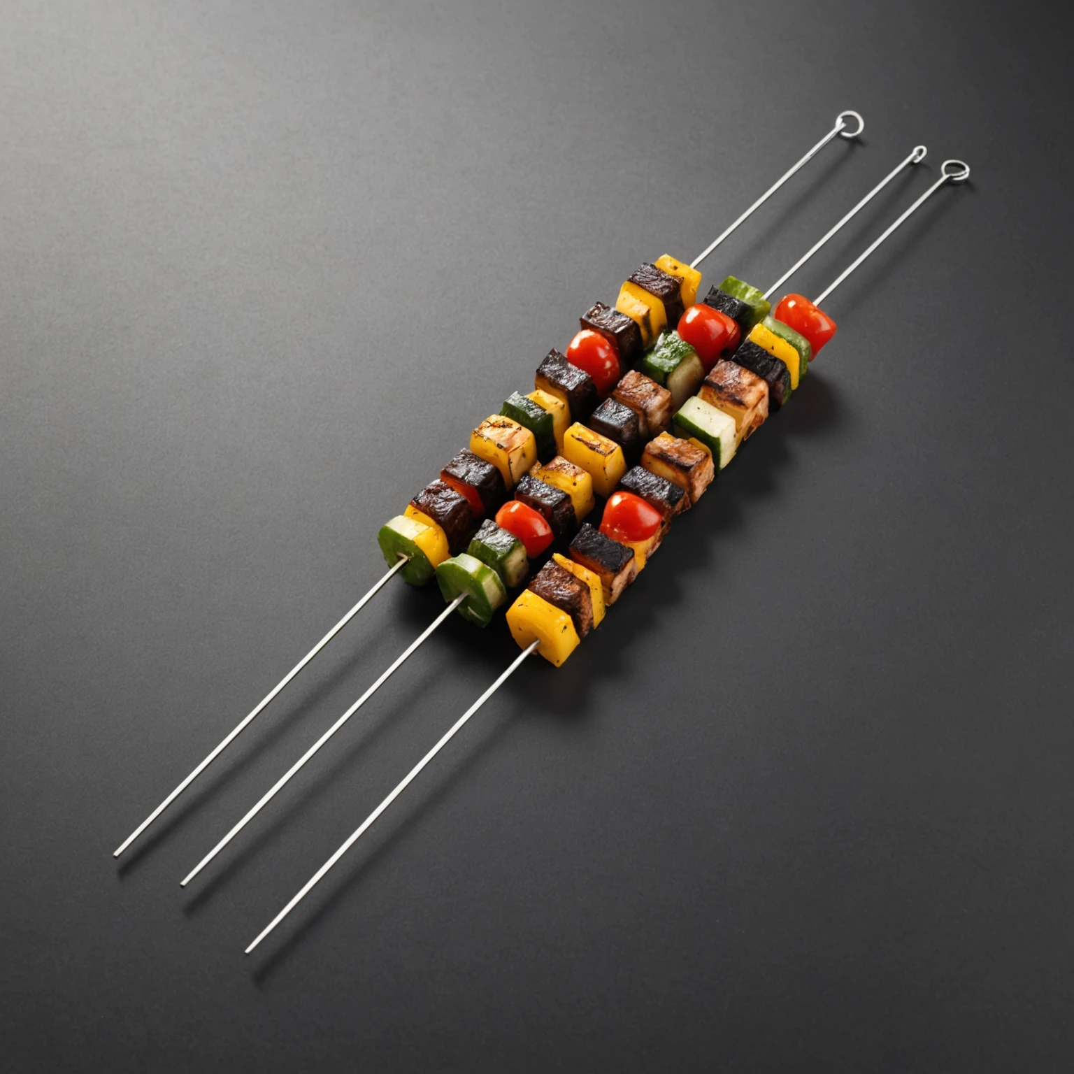 Metal Skewers recommended for Air Fryer Spicy Caribbean Jerk Shrimp Skewers with Mango Salsa