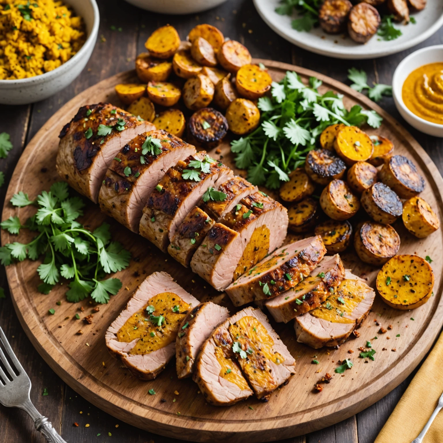 Air Fryer Moroccan-Spiced Pork Tenderloin