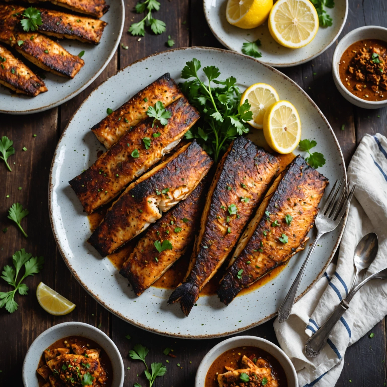 Air Fryer Low-Carb Cajun Blackened Catfish