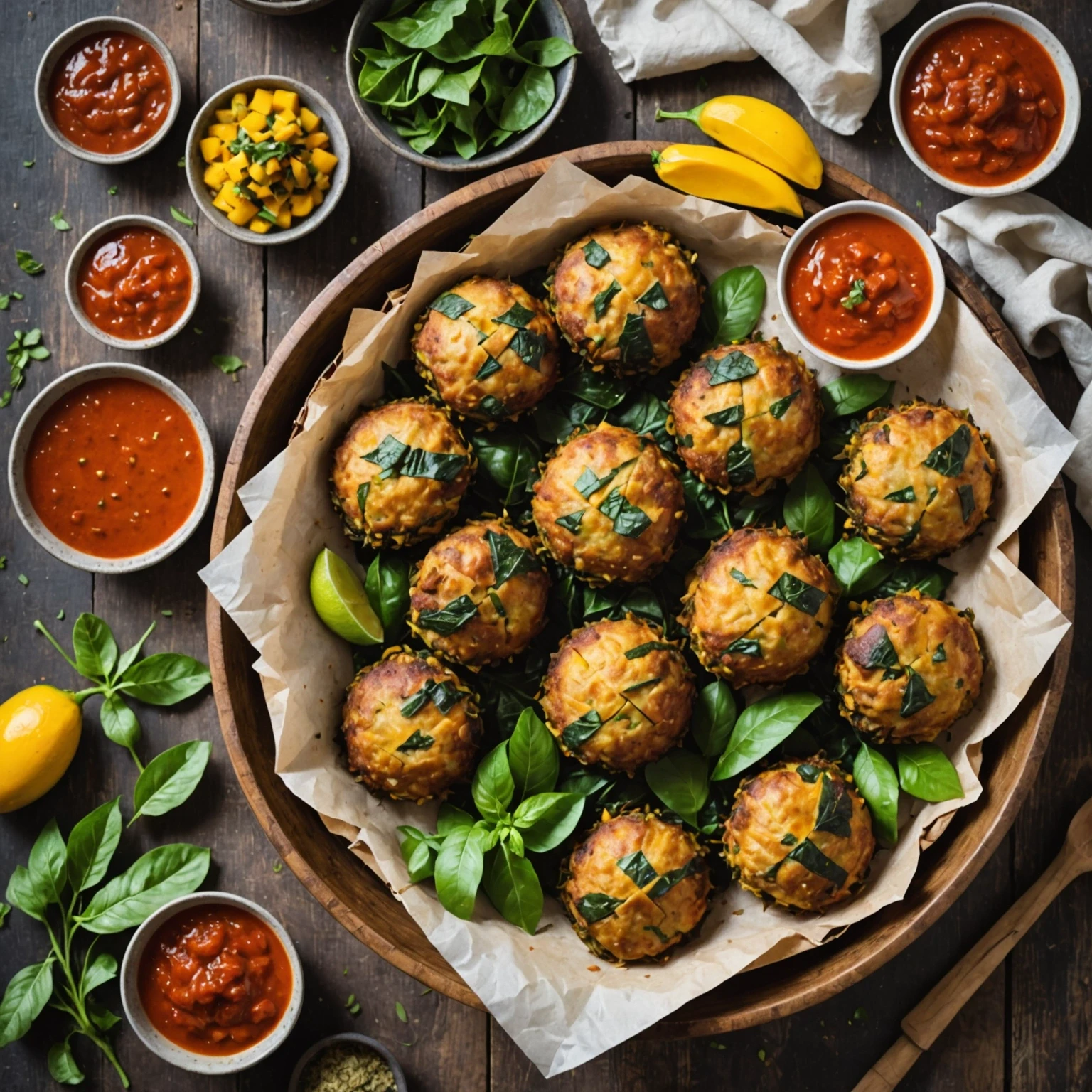 Air Fryer Spicy Caribbean Callaloo Patties