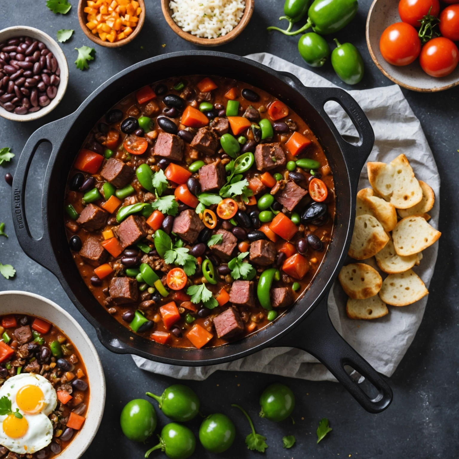 Air Fryer Classic Brazilian Feijoada Meat Stew